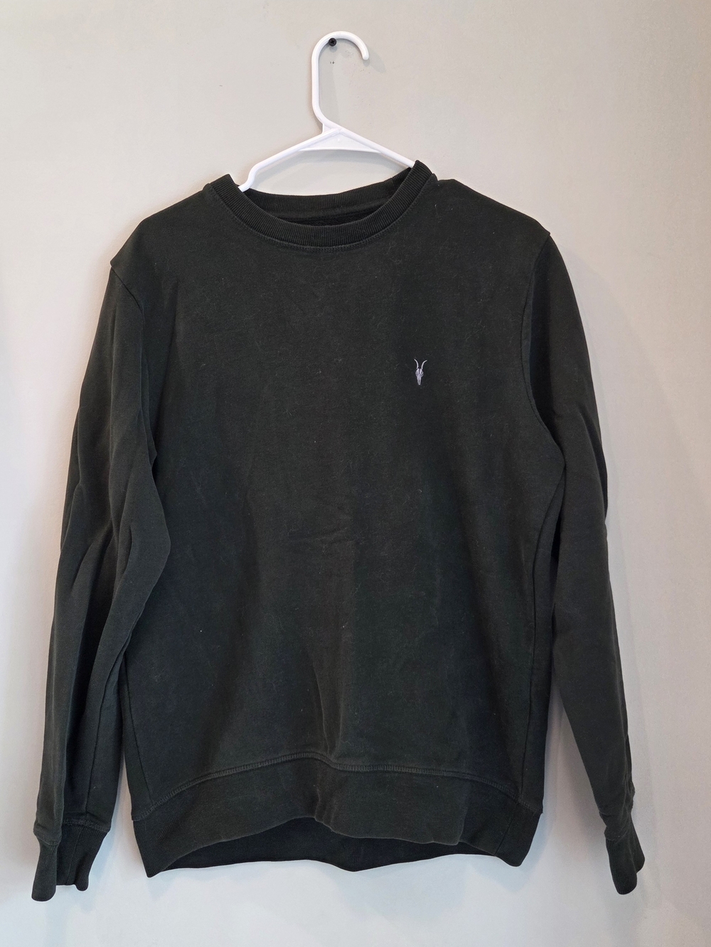 AllSaints Forest Green Crewneck Sweatshirt